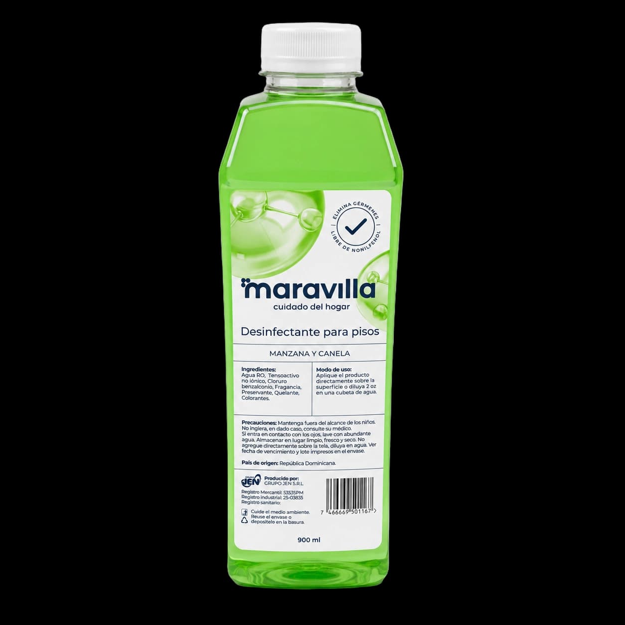 Desinfectante Manzana & Canela 900 ml