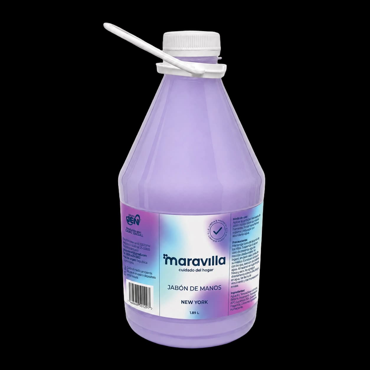 Jabón de Manos NY 1.89 L