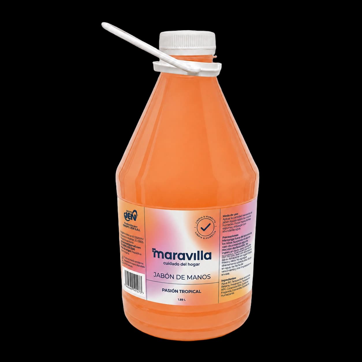 Jabón de Manos Pasión Tropical 1.89 L