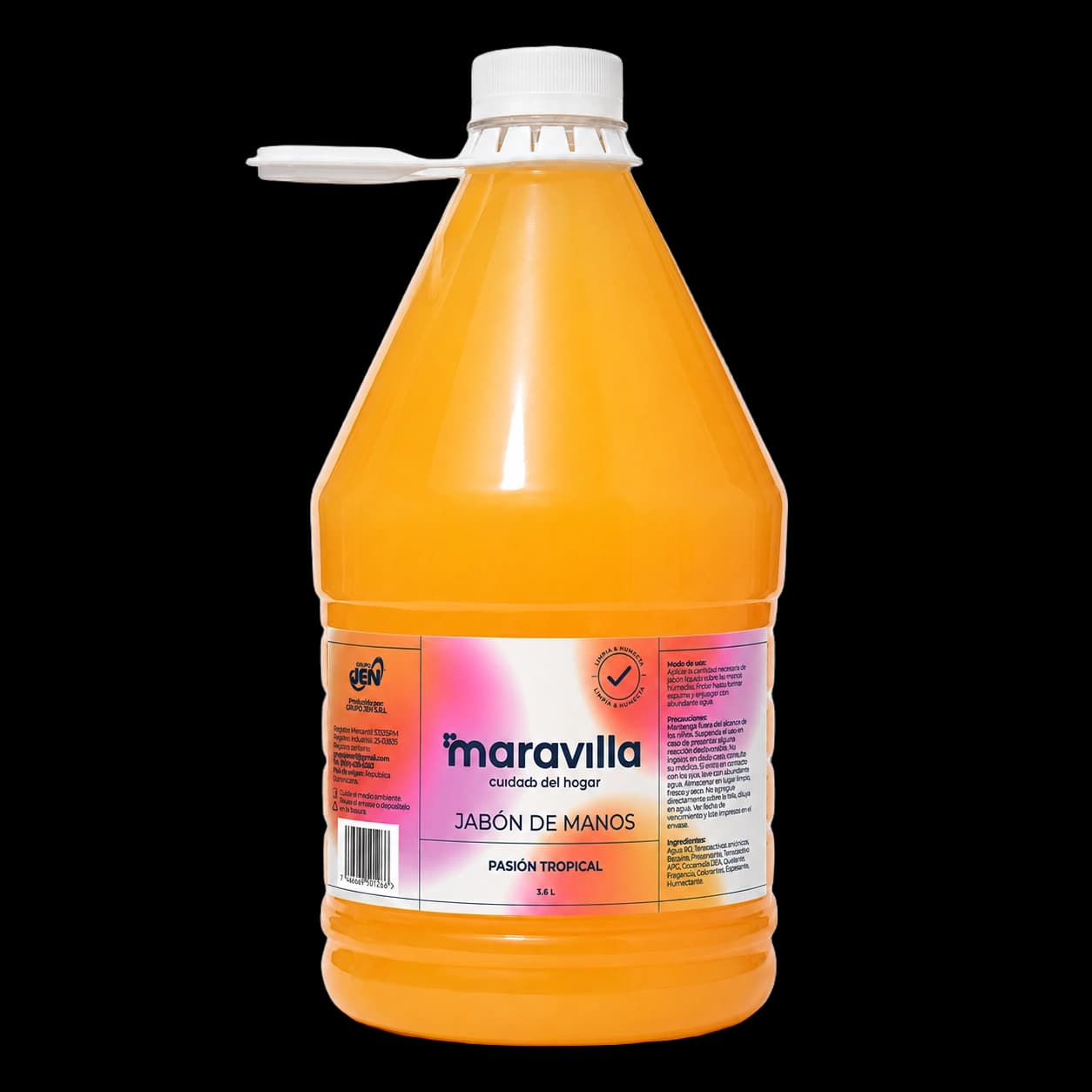 Jabón de Manos Pasión Tropical 3.6 L