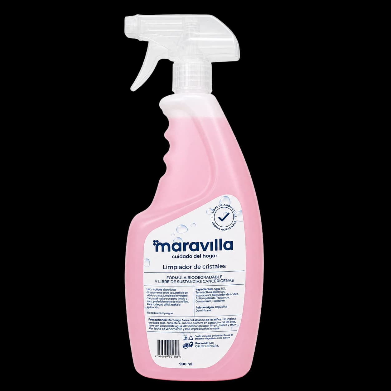 Limpiador de Cristales 900 ml