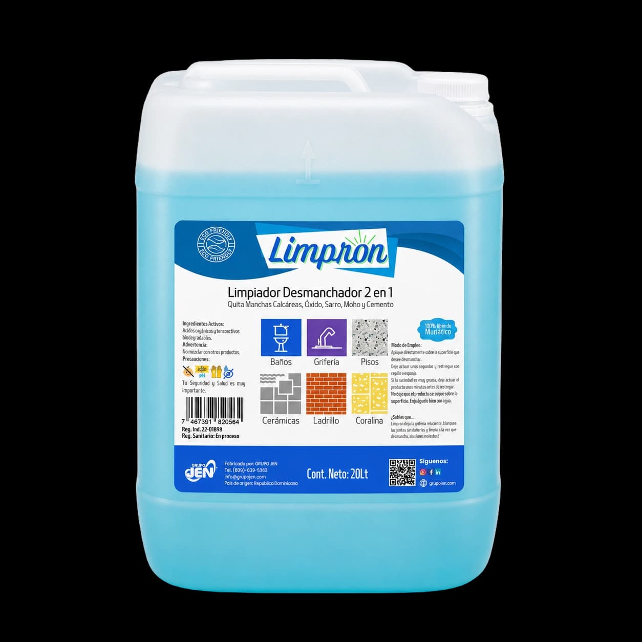 Limprón Garrafón 20 L